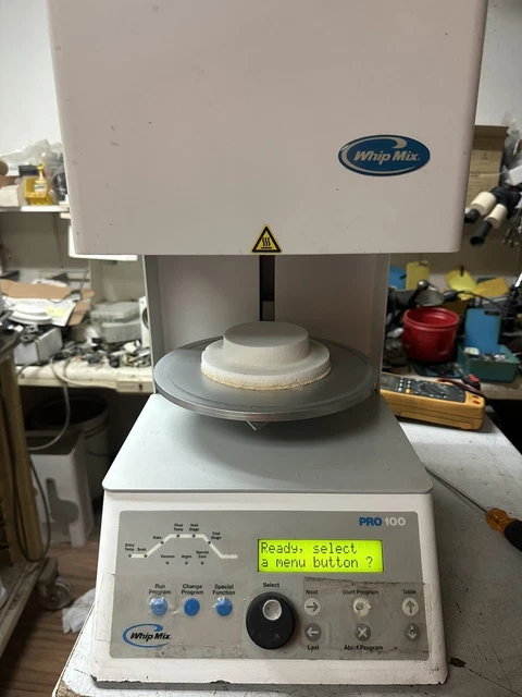Whip Mix Pro100 Dental Furnace Restoration Heating Lab Oven Machine 120V