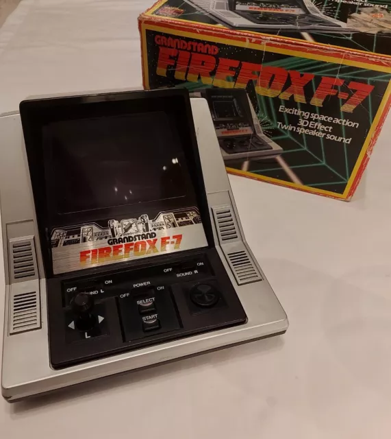 Grandstand Firefox F-7 1983 vintage tabletop console WORKING
