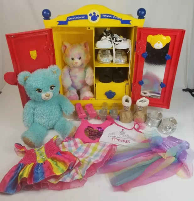 Build A Bear Beararmoire Fashion Case Closet Wardrobe Case Armoire Clothes Shoes Build A Bear Beararmoire Fashion Case Closet Wardrobe Case Armoire Clothes Shoes
