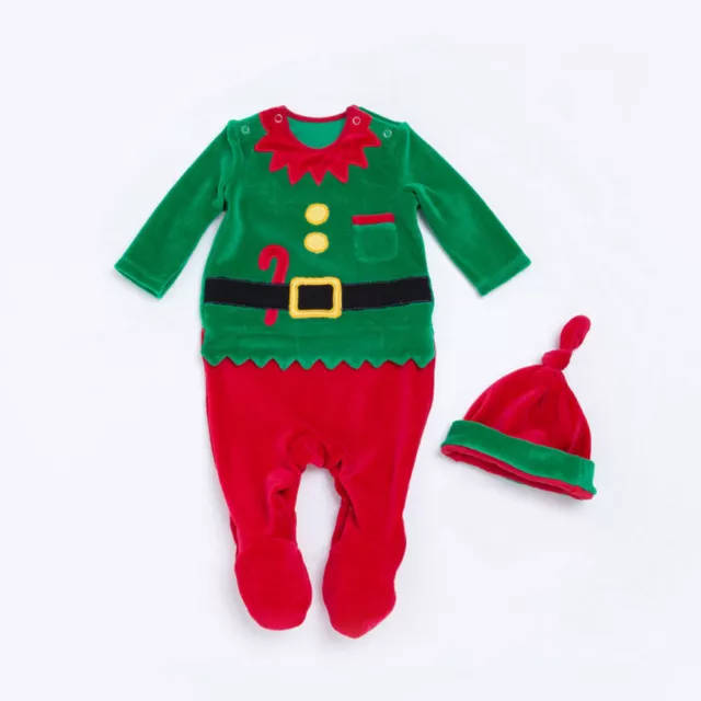 Christmas Romper Baby Elf Jumsuit Infant Childrens Place Girls Clothes