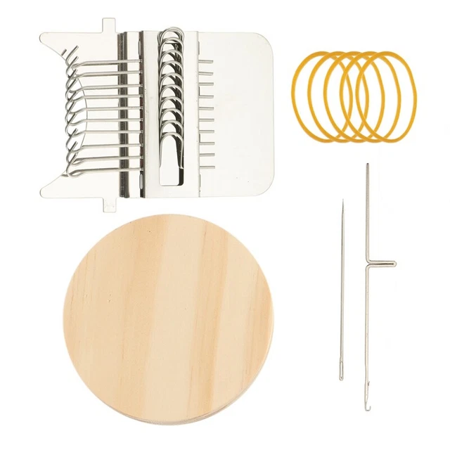 Knitting Small Loom, Wooden Home Fun Patching Machine for Beginners, DIY2011