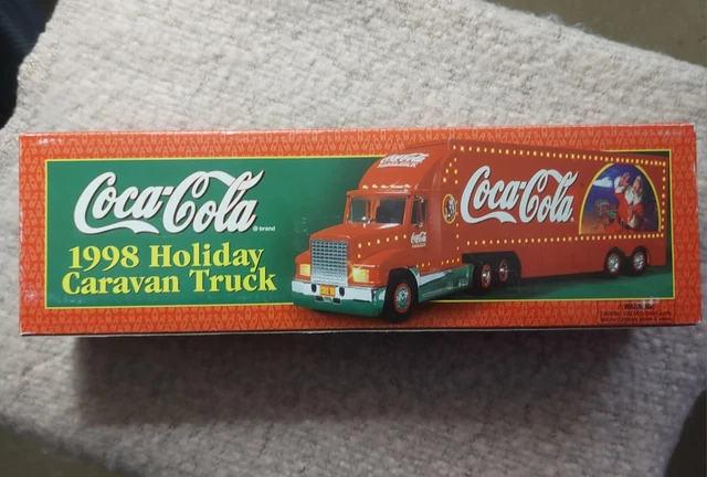 Coca Cola 1998 Holiday Caravan Truck - Brand New In Box
