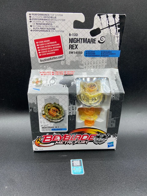 Toupie Beyblade Metal Masters - Nightmare Rex SW145SD B-132 Par Hasbro - Pour Battles Et Collection - 3