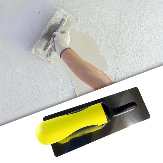 Finisseur en acier inoxydable plâtre truelle bricolage couteau à mastic
