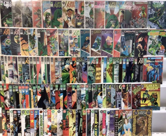 DC Comics Green Arrow Run Lot 0-136 + 1 Mill, Annual 1-7 (see Bio) VF