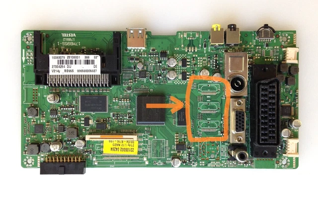 PLATINE MAIN BOARD ref 23689037 pour tv Continental Edison