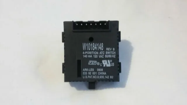 Whirlpool Temperature Switch (W10184148) for WTW5200VQ2