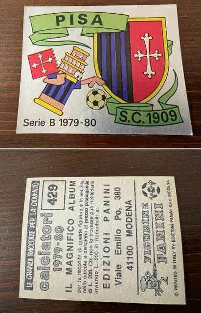 Lot De 100 Figurines Panini Calciatori 1979-80 Avec Velina - Collection Football Vintage Italien