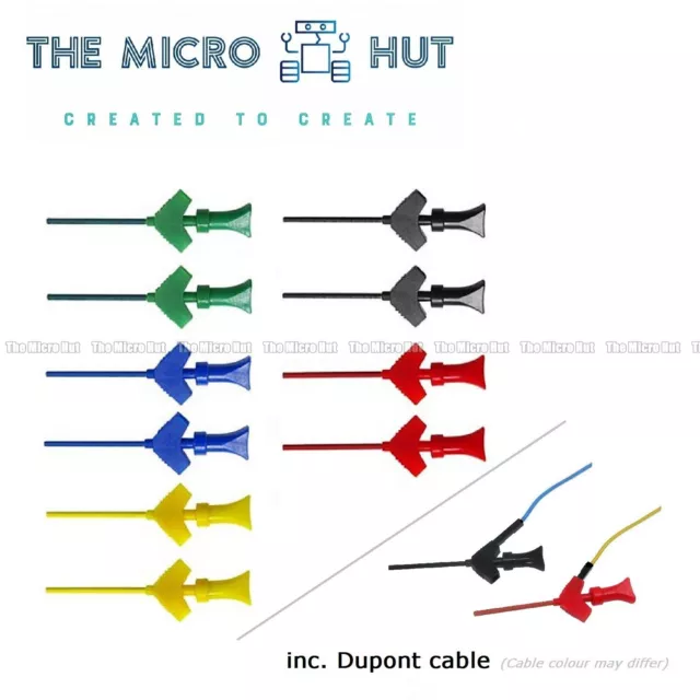 Micro SMD IC Test Hook Clip Probe Grabber for Analyser Cleqee P5003