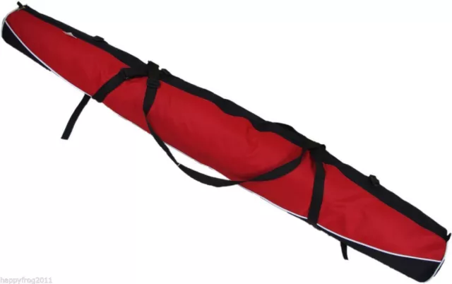 NEW SKI BAG HOLDALL RUCKSACK CARRY CASE LUGGAGE 150cm 160cm 170cm 180cm RED