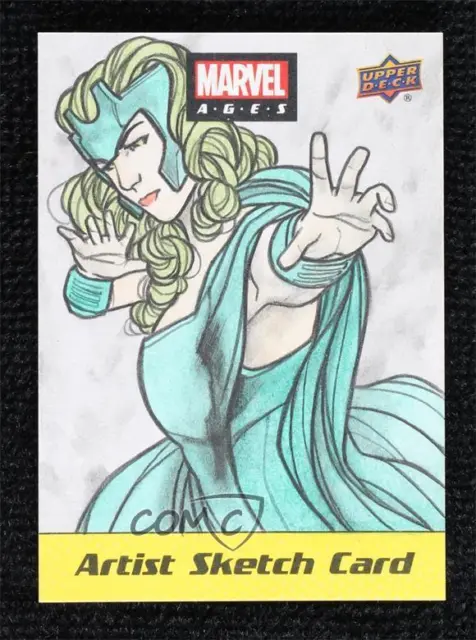 2020 Upper Deck Marvel Ages Sketch Cards 1/1 Andre Toma Auto Sketch p1l