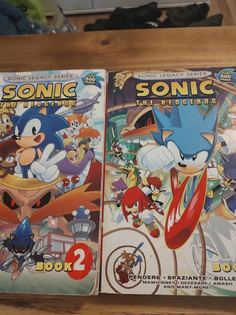 RARE DISCONTINUED SONIC the hedgehog Archie comics, Legacy series, over ...