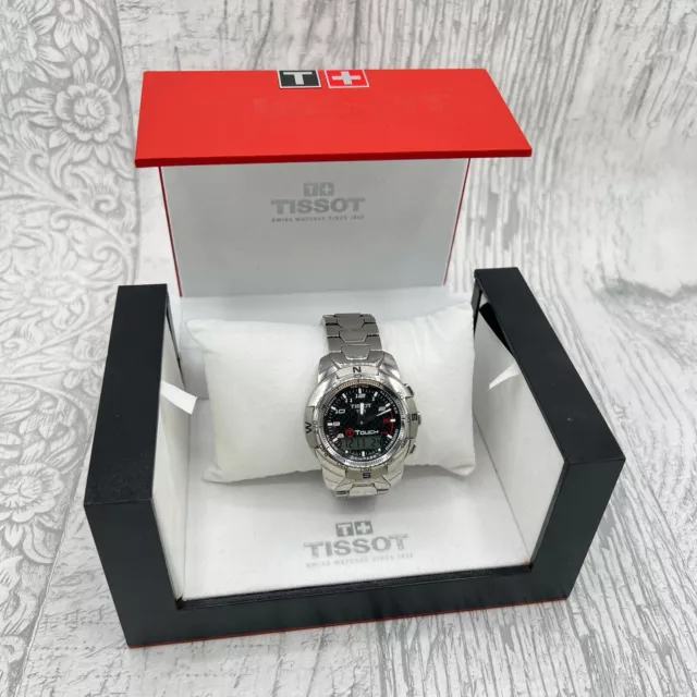 TISSOT T-TOUCH TITANIUM 1853 Compass Quartz watch SWISS MADE tissot z253/353p