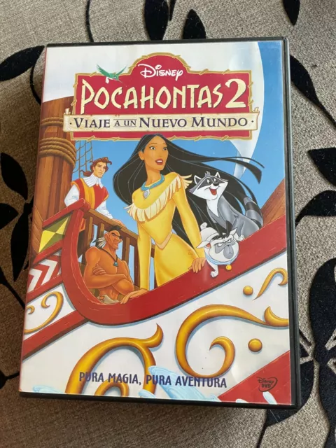 Disney Pocahontas 2 Dvd. Viaje A Un Nuevo Mundo. Region 2 Only