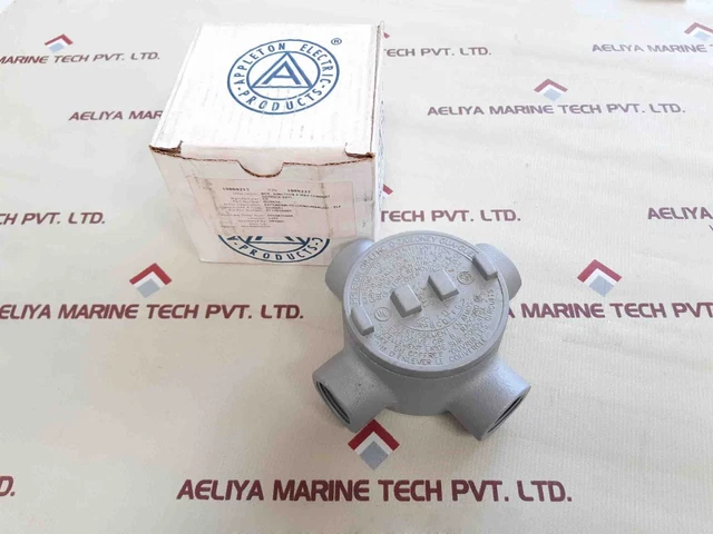 Appleton gr-efhc o-z/gedney gua-gueb outlet box