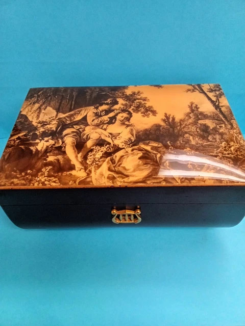 Reuge ミュージックボックス スイス製 REUGE SWISS MUSIC Box 2/36 working condition Vintage Box