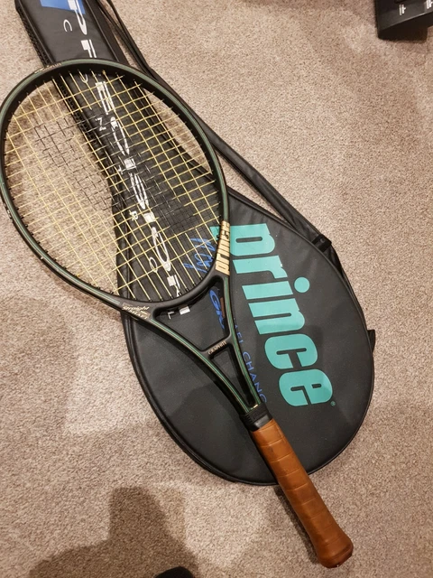 Raquette De Tennis Prince Graphite Mid Size - Manche 2 (4 1/4) - Occasion - Bon état Général