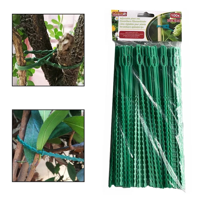 5 Attaches En Caoutchouc Pour Tuteurer Arbres & Plantes | Liens Souples Jardinage | 45 Cm
