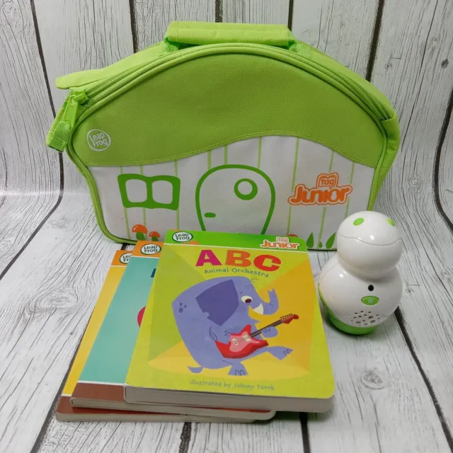 Leap Frog Tag Junior Reader And 3 Books Lot Early Childhood Learning System