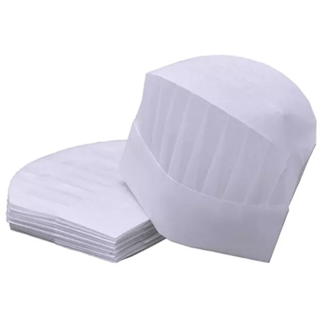 25 Packs of Disposable Chef Hat SMS 100% Non-Woven Kitchen Cooking Hats 3151