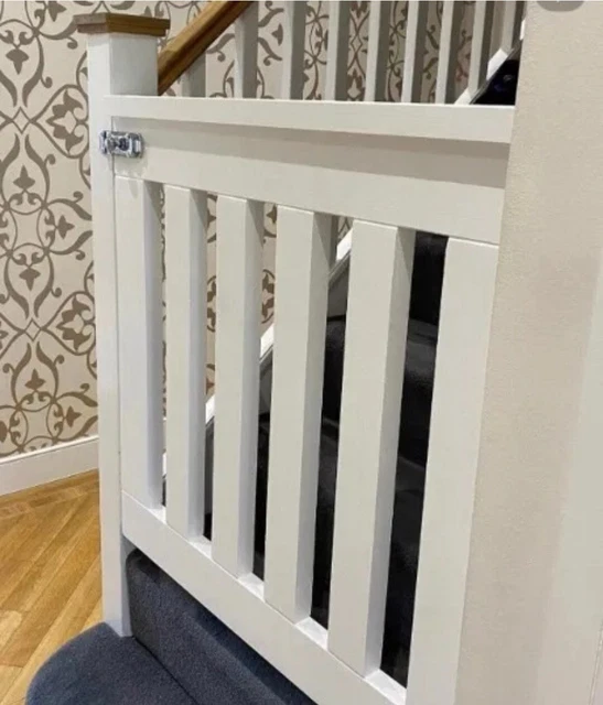 Cancello Retrattile Per Animali - Porta A Rete Senza Trapano, Regolabile Fino A 125 Cm, Per Scale, Corridoi E Balconi