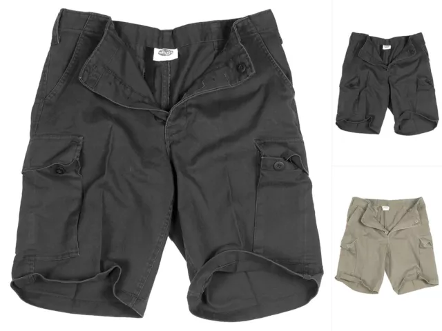 Mil-Tec BW Bermuda Moleskin Prewash Sommerhose Freizeithose Bundeswehr S-XXL