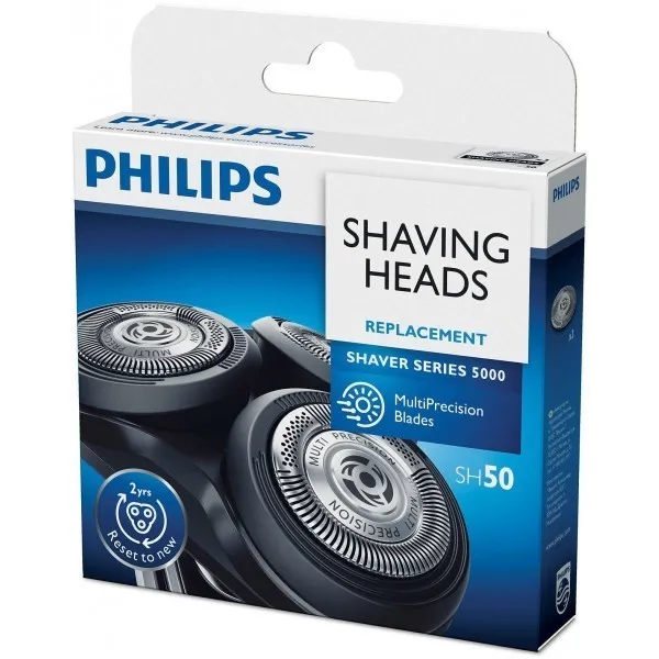 Philips SH50/50 S5000 and 6000 Series replacement 3 x Rotary Cutting Head blades