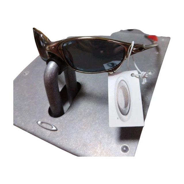 OAKLEY Juliet X-Metal Sunglasses Polished Polarized Black Iridium Ice Unused