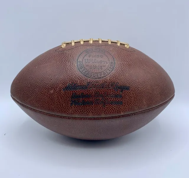 Wilson Duke F1100 NFL Football - Game Ball - Date Code "BB"- 1969