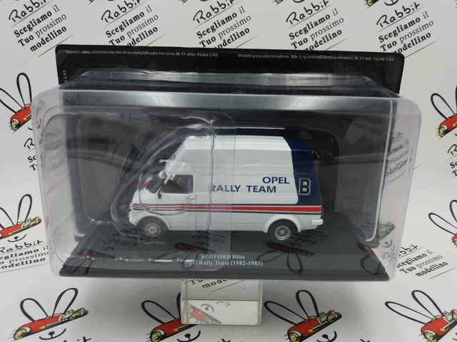 Bedford Blitz Opel Rally Team 1982-83 – Miniature 1/43 Altaya – Neuf