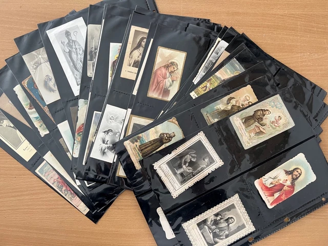 243 santini antichi Lotto Collezione di  holy card , image pieus , andachtsbild