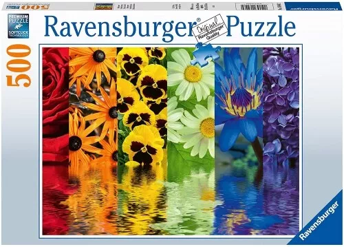 Ravensburger - Puzzle 500 Floral Reflections - Ravensburger  - (Spielwaren / Pu