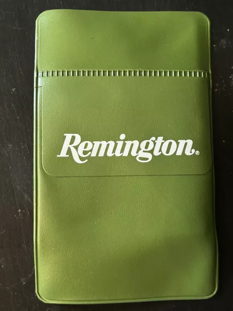 Vintage Remington Ammunition Hunting Gun Advertising Pocket Protector Unused
