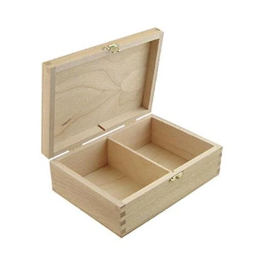 Scheinholz Spielkartenbox 17x12x6cm