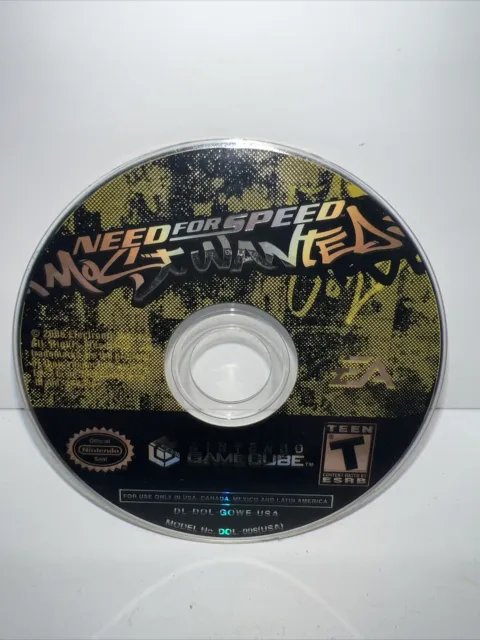DISC ONLY - Need for Speed: Most Wanted (Nintendo GameCube, 2005 ...