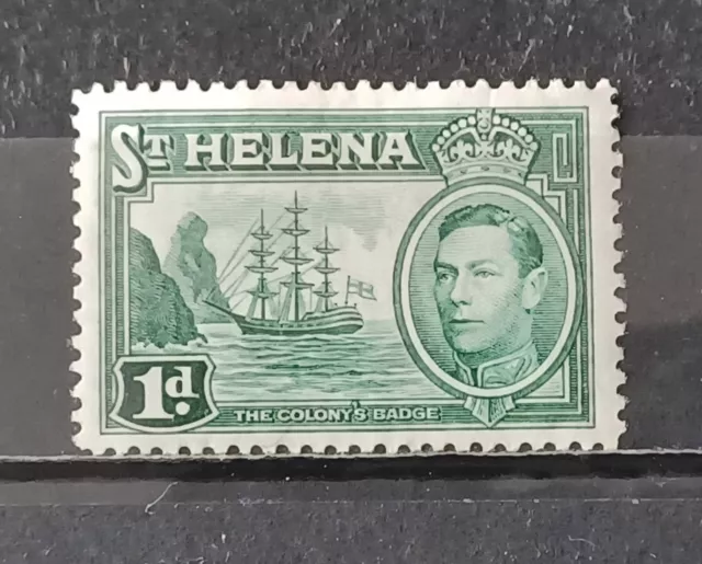 SAINTE HELENE 1938-41  1 timbre neuf avec charnière 1 p Y&T# 97