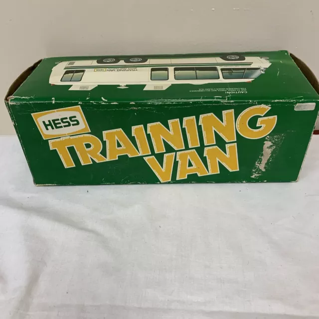 Hess Training Van 1978 VG Box Has Some Wear Light Switch Tricky But Lights Work