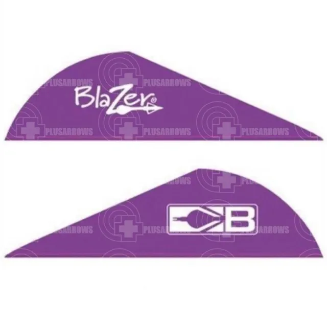 Bohning Blazer 2" Vanes Purple (36 Pack) Archery Arrow Fletching