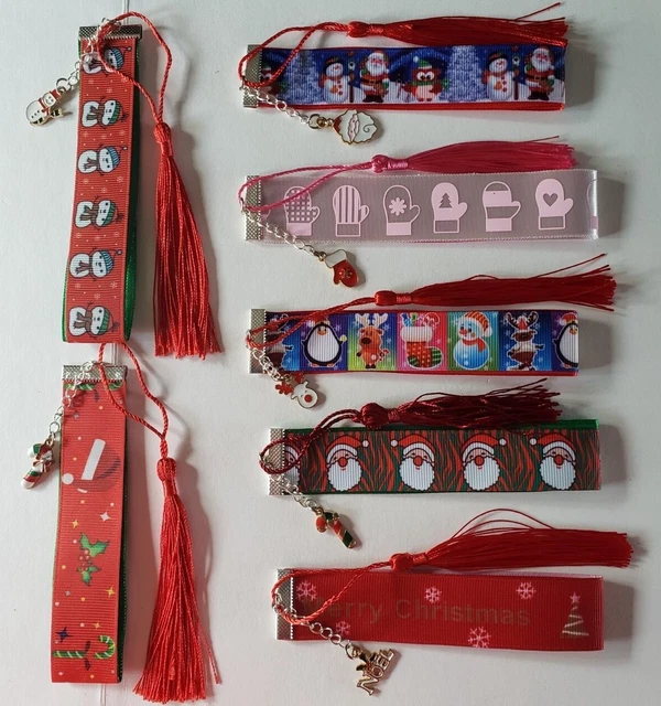 Christmas Bookmarks And Charms Many To Pick From New 2