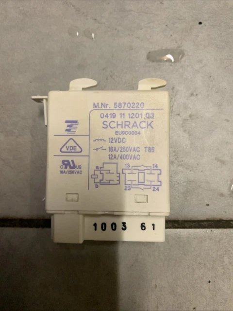Original Miele Schrack Elektronik Relais EZL 517-A 5870220 - Foto 8