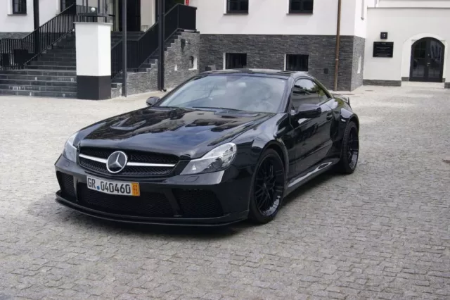 Mercedes Sl R230 2001-2012 Light Version Black Series Body Kit