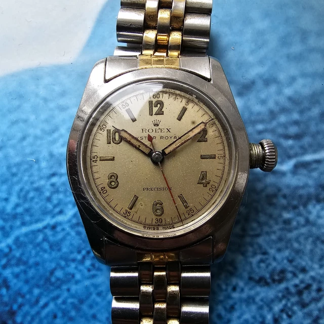 VINTAGE ROLEX OYSTER Royal Precision Men's Watch Ref 4220 Spares Or ...