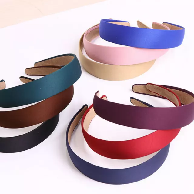 Women Wide Elegant Head Hoop Headband Simple Hairband Headwear Hair Accessories