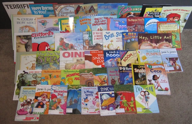 50 AR Accelerated Reader Titles - Reading Levels 2.0 - 3.4  Labeled & Ready!