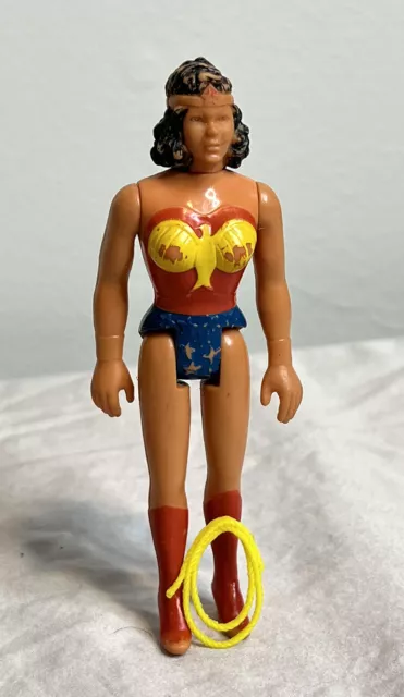 Vintage Mego Pocket Heroes Wonder Woman 1980 DC Comics Figure with Lasso
