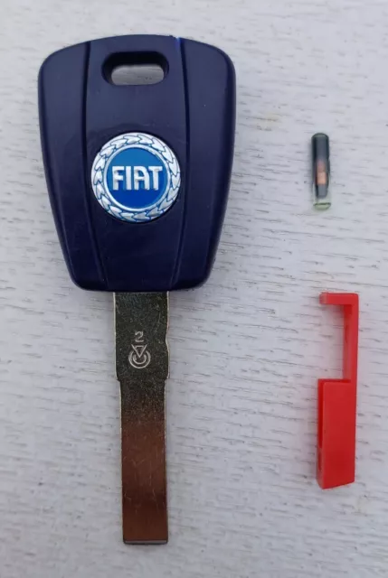 SIP22 Chiave + Transponder ID48 per Fiat Ducato Panda Punto Doblo Scudo Multipla