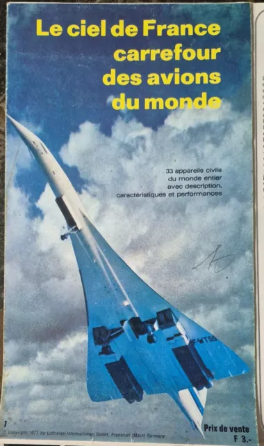 Concorde Sud Aviation 1971 Flyer Avions Civils Boeing Et Autres