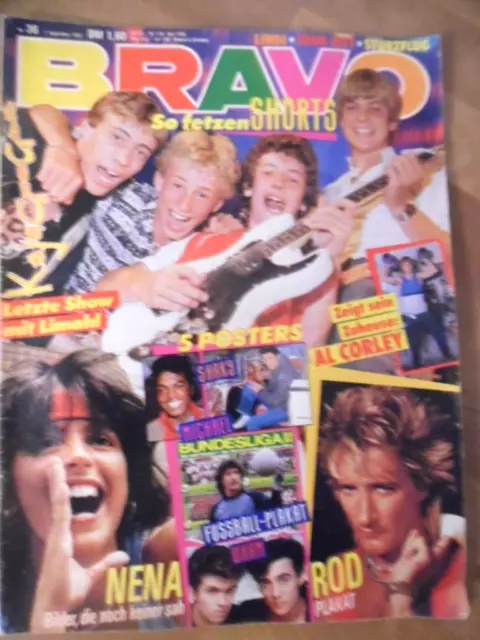 BRAVO 36 - 1983 C Shorts Wham Nena Kajas Udo Lindenberg Joan Jett Al Corley Bond