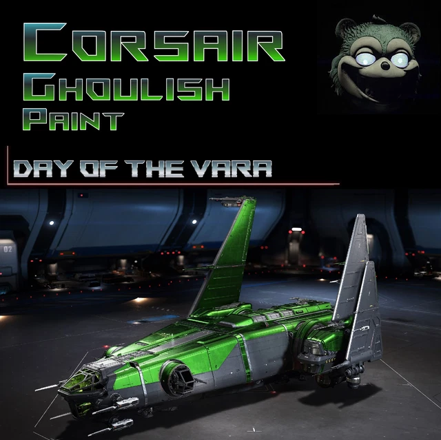 Pack De Skins/paints "Drake Pack 7 Ghoulish Green" Pour Star Citizen - Édition Limitée - Code PC