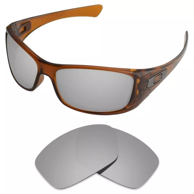 Tintart Replacement Lenses for-Oakley Hijinx Sunglasses Silver Metallic (STD)